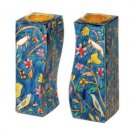 Yair Emanuel Fitted Shabbat Candlesticks with Flowers