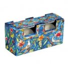 Yair Emanuel Shabbat Candlestick Case for Travel in Oriental Theme