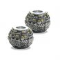 8 cm Jerusalem Ball Candlesticks