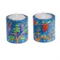 Yair Emanuel Round Seven Species Shabbat Candlesticks