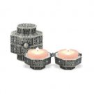 5 cm Pewter Travel Candle Holders