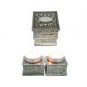 5 cm Nickel Travel Candlesticks