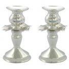 Ruffle Stemmed Candlesticks