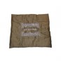 Blech Cover with Dark Brown Leaf Design