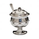 Hazorfim Rosh Hashanah Honey Dish in Rose Design