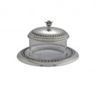 Hazorfim Rosh Hashanah Honey Dish with Filigree Border