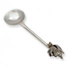 Sterling Silver Honey Spoon with Bee on Top