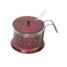 Stainless steel honey dish