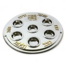 Sterling Silver Passover Seder Plate with Ma Nishtanah Text
