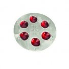 Yair Emanuel Aluminum Passover Seder Plate with Pomegranates