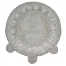 53 cm seder cover with silver accents