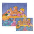 Yair Emanuel Evening In Jerusalem Matzah Cover Set