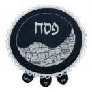 Black matzah cover