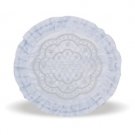 Round Afikomen cover with silver trim