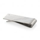 Sterling Silver Money Holder Set with Diamond and Engraved Star of David Icons