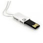 2 GB diagonal ""Shema Israel"" & 3 pt. diamond Key holder Disk on Key 