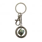Spinning Key Holder with Israel Depictions