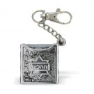 3 cm Nickel Tehilim Key Holder