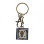 Spinning Key Holder with Hamsa