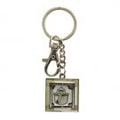 Spinning Key Holder with Hamsa with Jerusalem Depictions