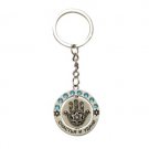 Spinning Hamsa Keychain