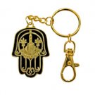 Jerusalem Hamsa Keychain