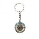 Keychain with Hamsa and Russian