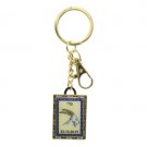 6 cm Zodiac Sign Capricorn Key Chain with Hebrew Travel Prayer