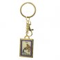 6 cm Aquarius Zodiac Key Chain with Hebrew Traveler Prayer