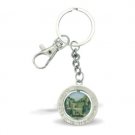 6 cm Jerusalem Style Spinning Key Holder with Travel Prayer in English
