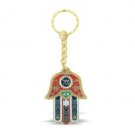 4 cm Hamsa Key Chain with Mazal