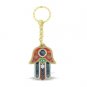 4 cm Hamsa Key Chain with Mazal