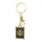 5 cm Nickel and Epoxy Chai Key Chain