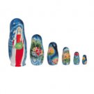 Yair Emanuel Wood Babushkas with Biblical Figures