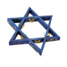 Yair Emanuel Wood Star of David Tambourine