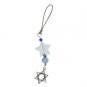 Acrylic Cellphone Pendant with Star of David and Star