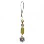 Cellphone Pendant with Flower Pendant
