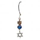 Cellphone Pendant with Star of David Pendant