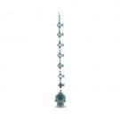 80 cm mobile with mosaic glass fish and blessings