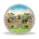 Multicolor Ceramic Jerusalem Plate
