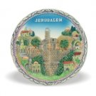 Multicolor Ceramic Decorative Jerusalem Plate