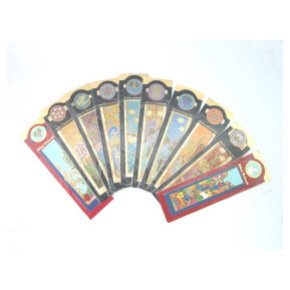 Multicolor Assorted Paper Book Marks with Artistic Designs