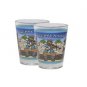 Russian Pair of Shot Glasses with Klezmer