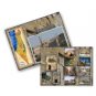 Plastic Placemat with Jerusalem and Map of Israel
