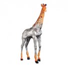 Hazorfim Statue of Giraffe in Sterling Silver