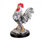 Hazorfim Statue of Rooster in Sterling Silver