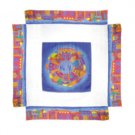 Yair Emanuel Chuppah with Scene of Jerusalem in Painted Silk