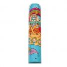 Yair Emanuel Mezuzah with a Scene of Noah's Ark in Painted Wood