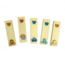 7cm Beige Wood Mezuzah for Children