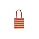 Yair Emanuel Red Striped Applique Hand Bag